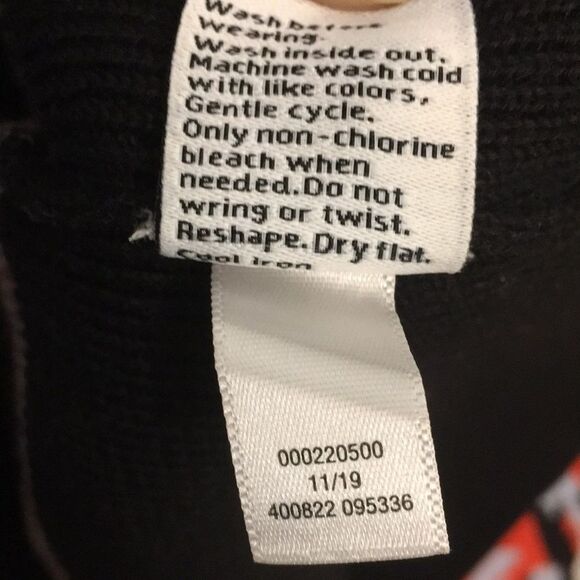 Nine West Color Block Cropped Sweater: Size Small - Picture 9 of 9